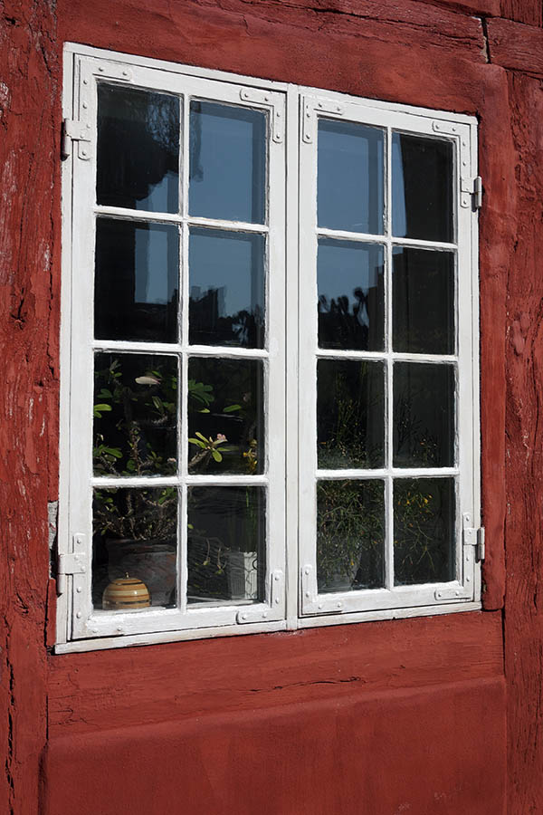 Photo 10925: White window with two frames and 16 panes