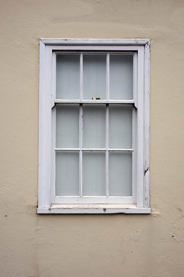 Photo 18773: White sash window with two frames and nine panes