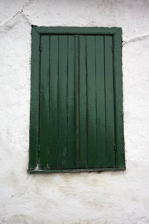 Photo 26921: Green shutters made of board