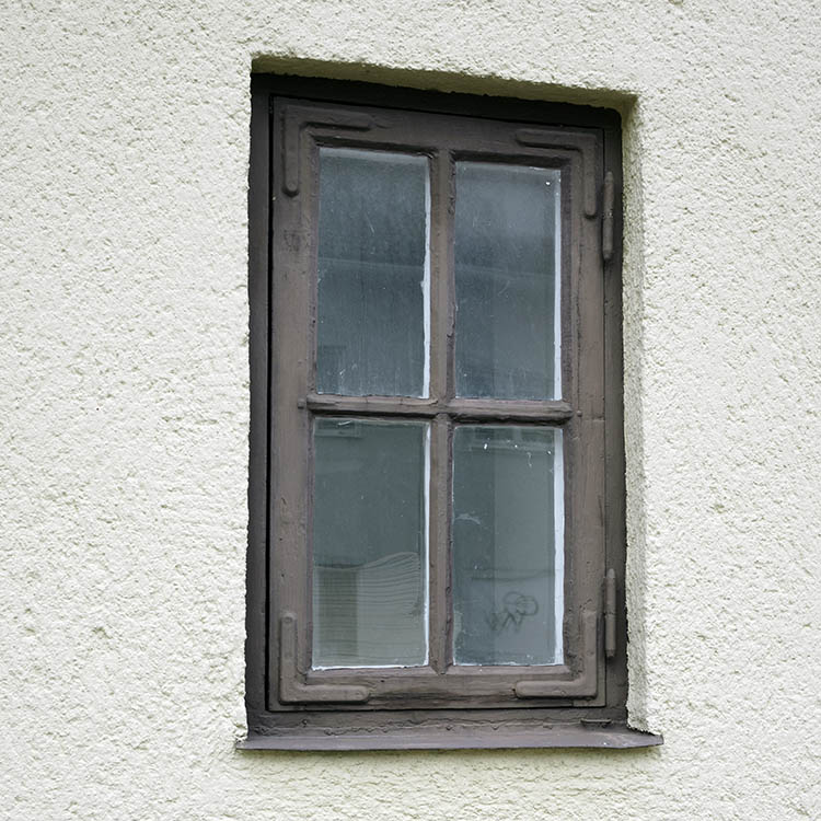 Photo 27065: Brown window with four panes