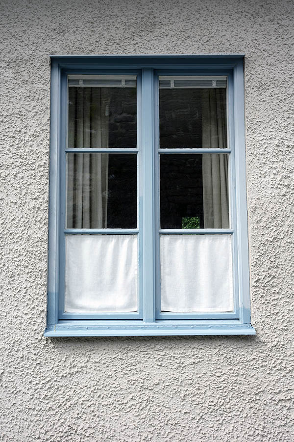 Photo 27301: Light blue window with two frames and six panes