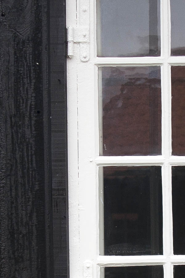 Photo 01424: White window with two frames and 16 panes