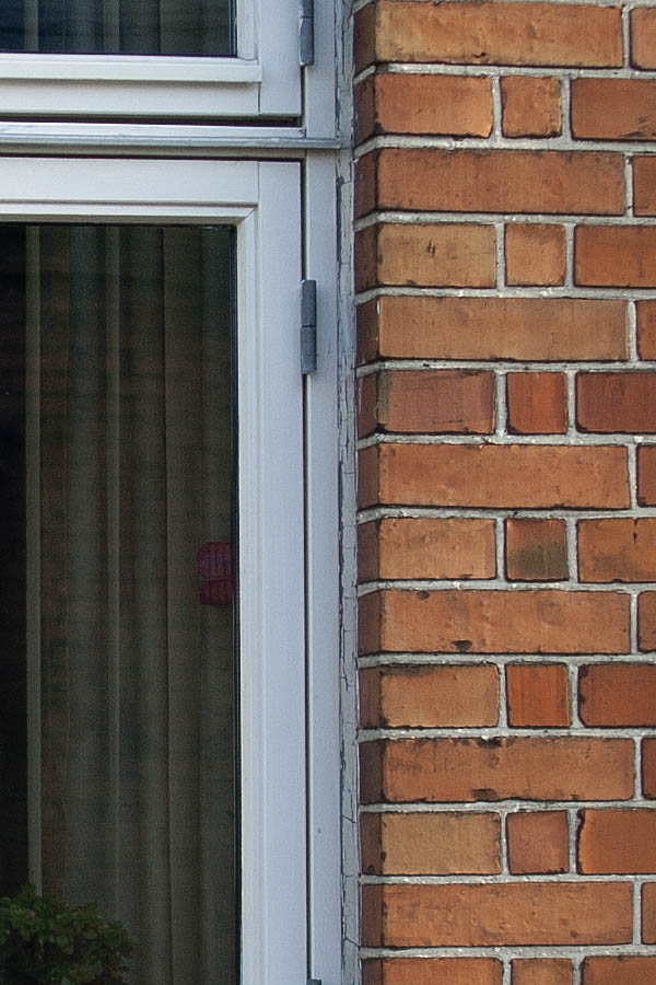 Photo 02056: New, white window with four frames