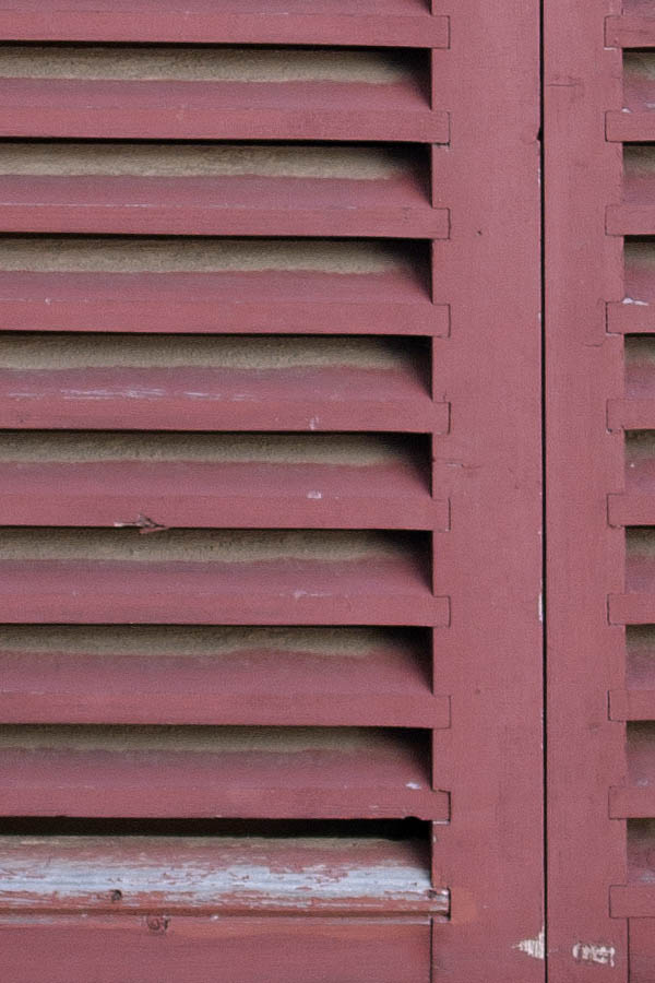 Photo 02940: Window with red shutters