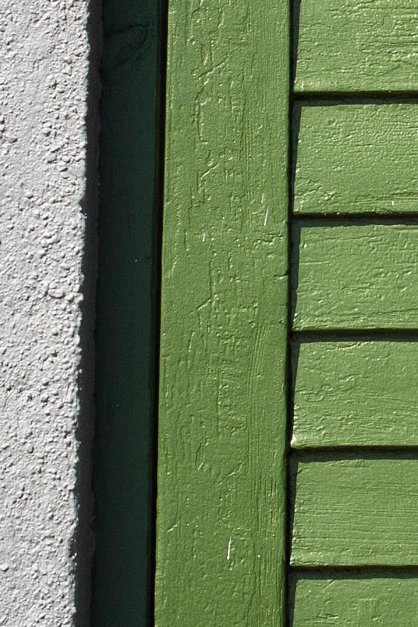 Photo 03704: Green trapdoor with a little door light