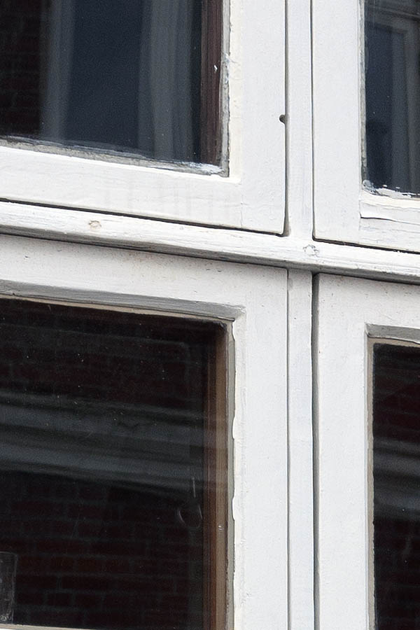 Photo 08875: Large, white window with four frames and 20 panes