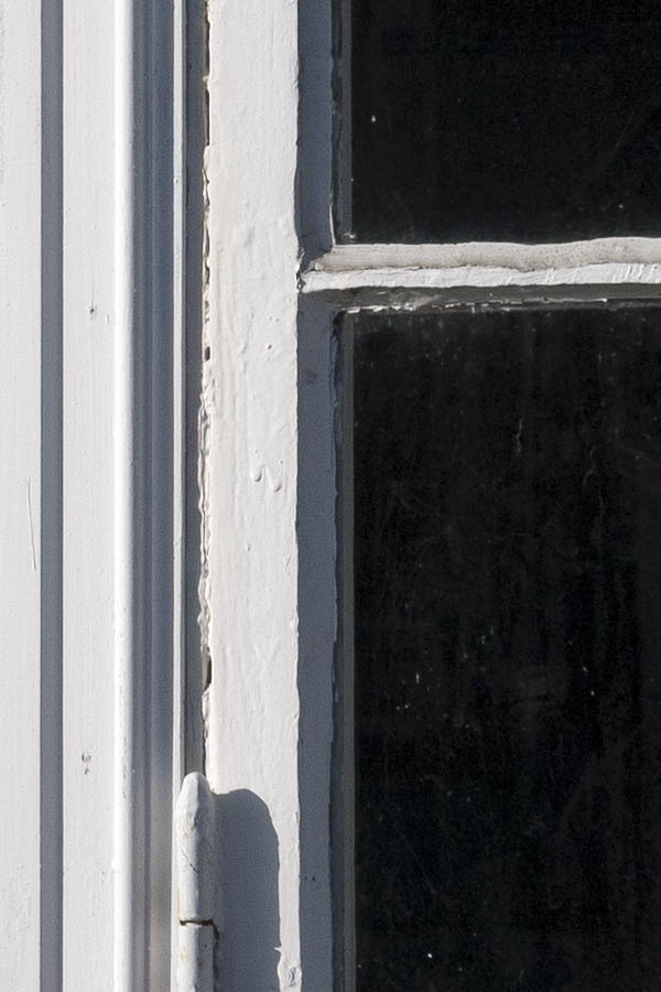Photo 10007: Worn, white window