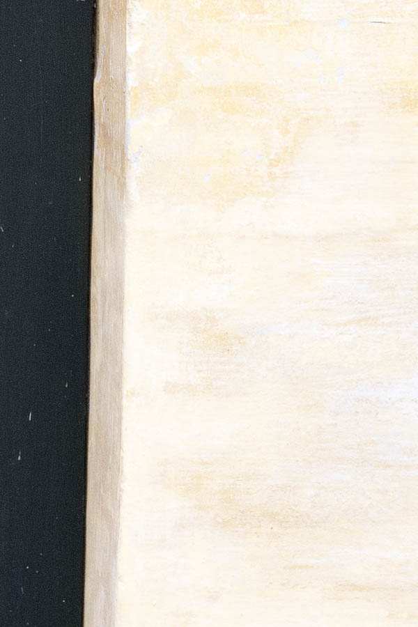 Photo 10599: Narrow, formed, black door made of planks