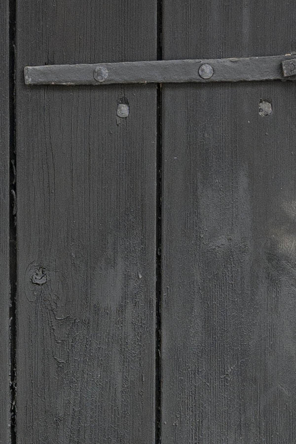 Photo 11208: Black door made of planks