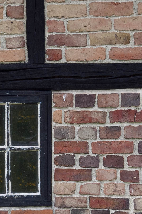 Photo 11230: Facade of black half-timber and red brickwork