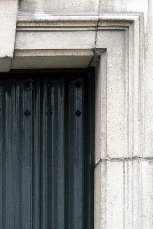 Photo 15812: Black door made of planks