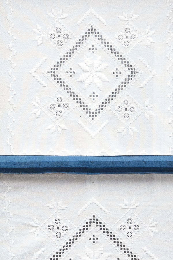 Photo 18662: Blue window with two frames and six panes
