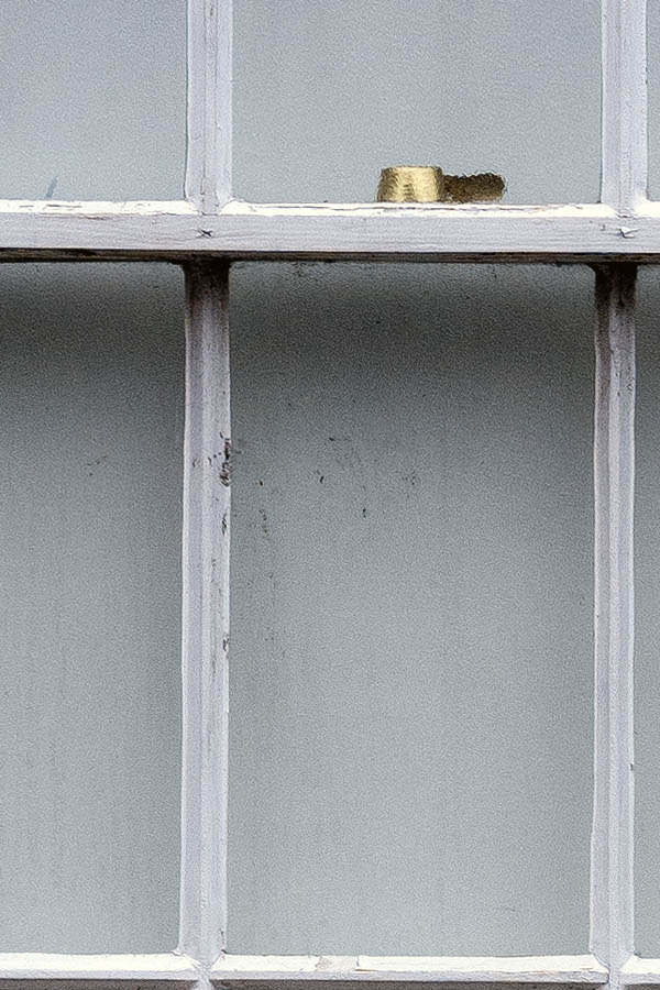 Photo 18773: White sash window with two frames and nine panes
