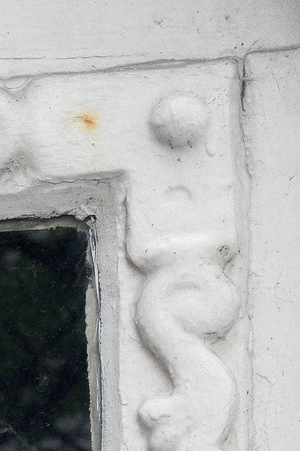 Photo 25194: Little, formed, white window with three panes