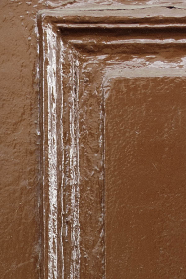 Photo 26722: Brown, panelled double door