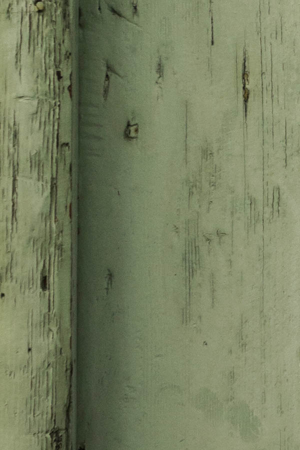 Photo 26798: Lopsided, green door of boards