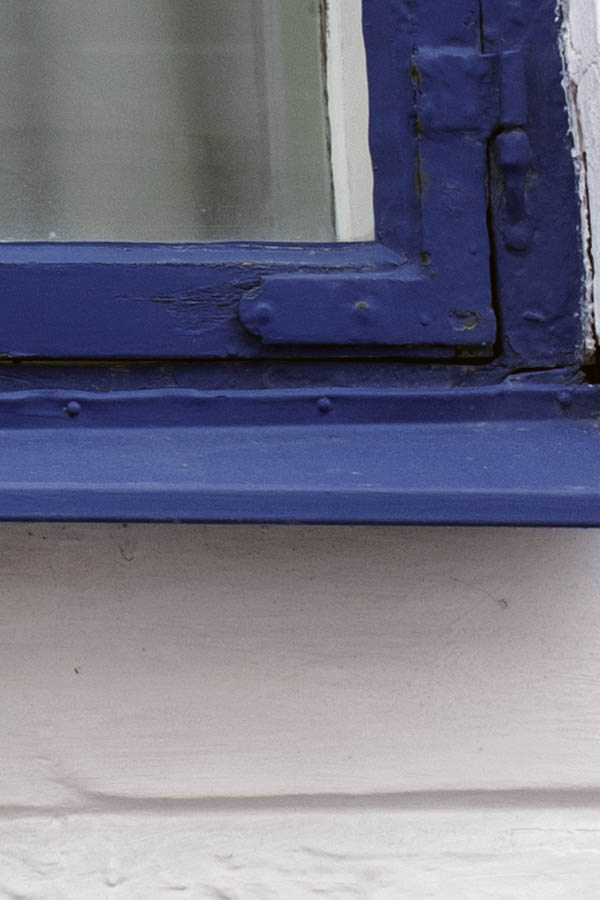 Photo 27228: Blue window with two frames and six panes