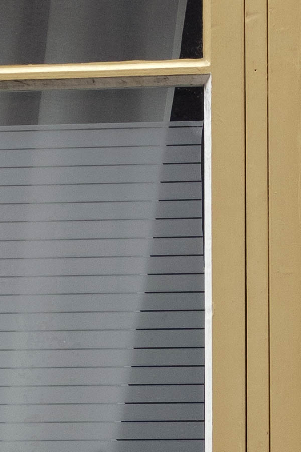 Photo 27264: Yellow window with two frames and four panes 