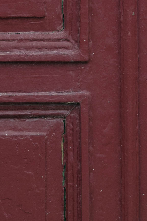 Photo 27297: Purple, panelled, double door