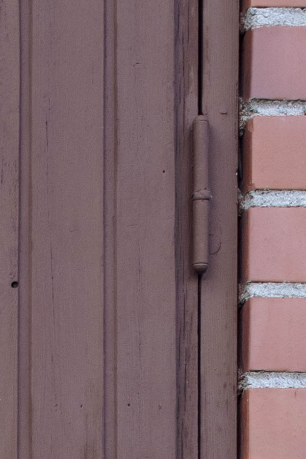 Photo 27353: Brown double door of boards