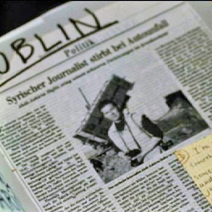 From Jason Bourne's scrapbook: Serbian general drowns in boating accident, Syrian journalist killed in car crash.