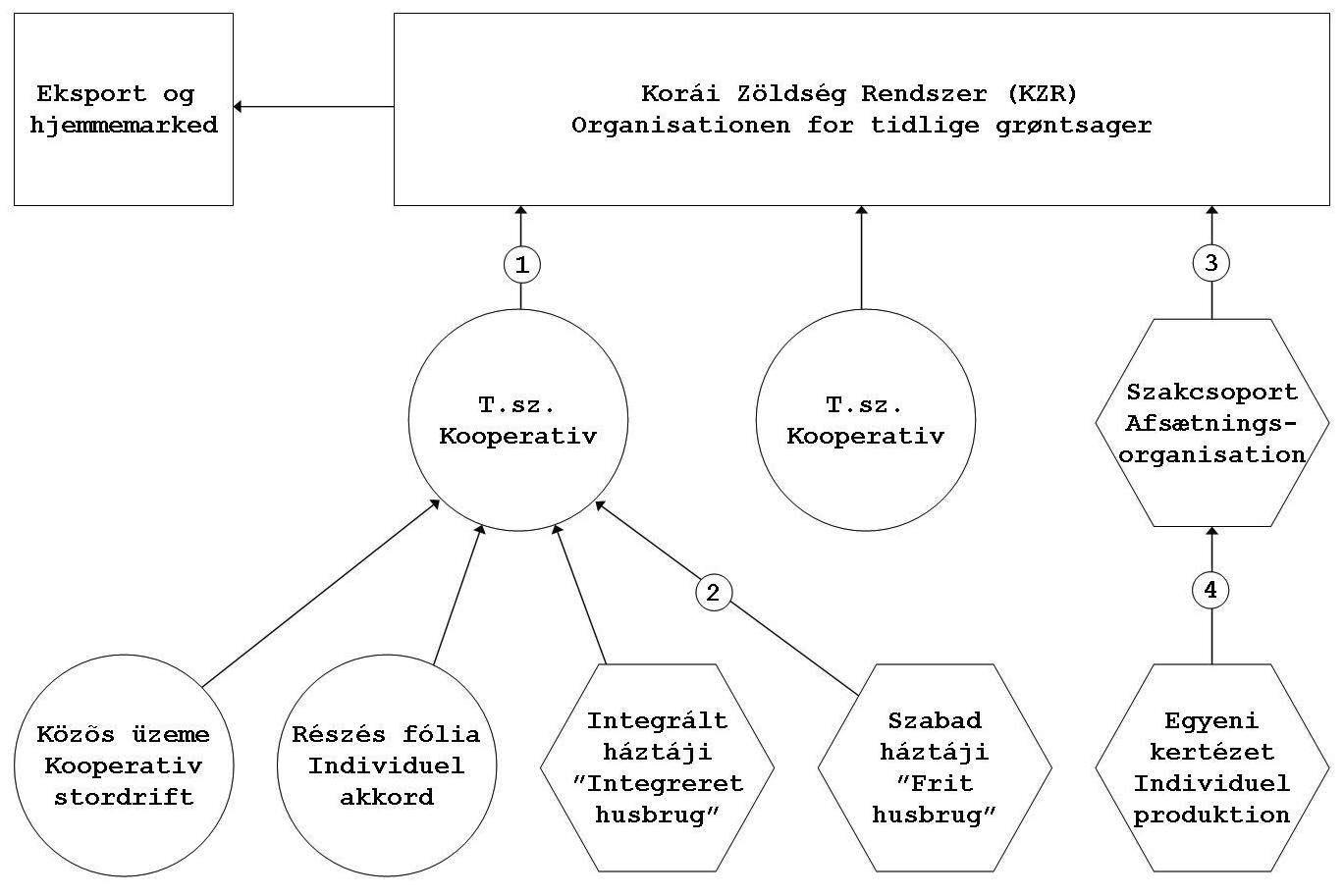 Kor&aacute;i Z&ouml;lds&eacute;g Rendszer (KZR, Organisationen for tidlige gr&oslash;ntsager)