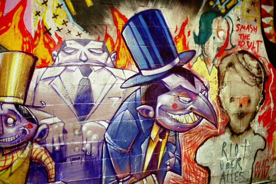 Piece of art, Barcelona, Spain