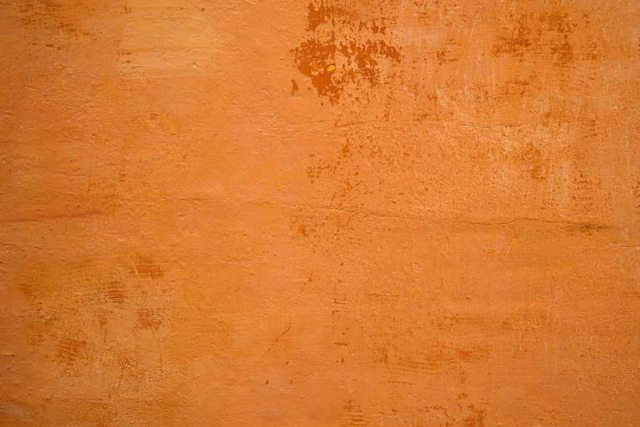 Photo 25055: Orange, plastered wall