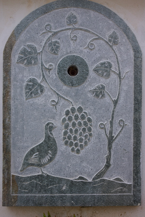 Photo 27453: Bas-relief, grey stone