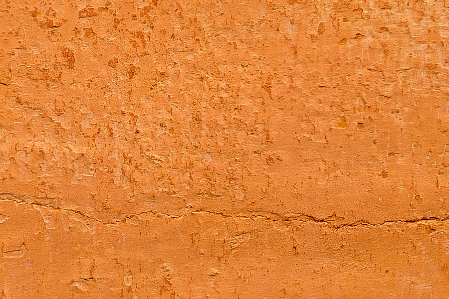 Photo 25055: Orange, plastered wall