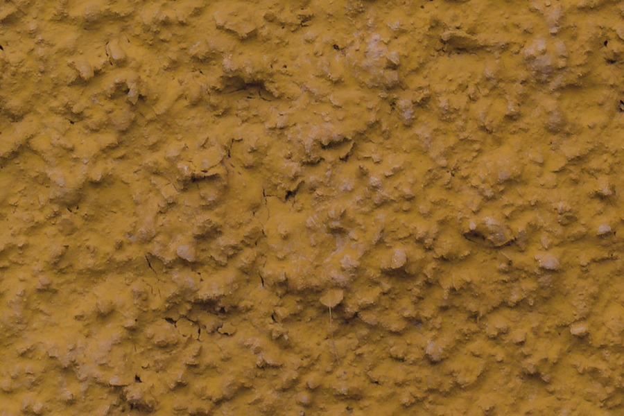 Photo 27440: Yellow, plastered wall. Well maintained.